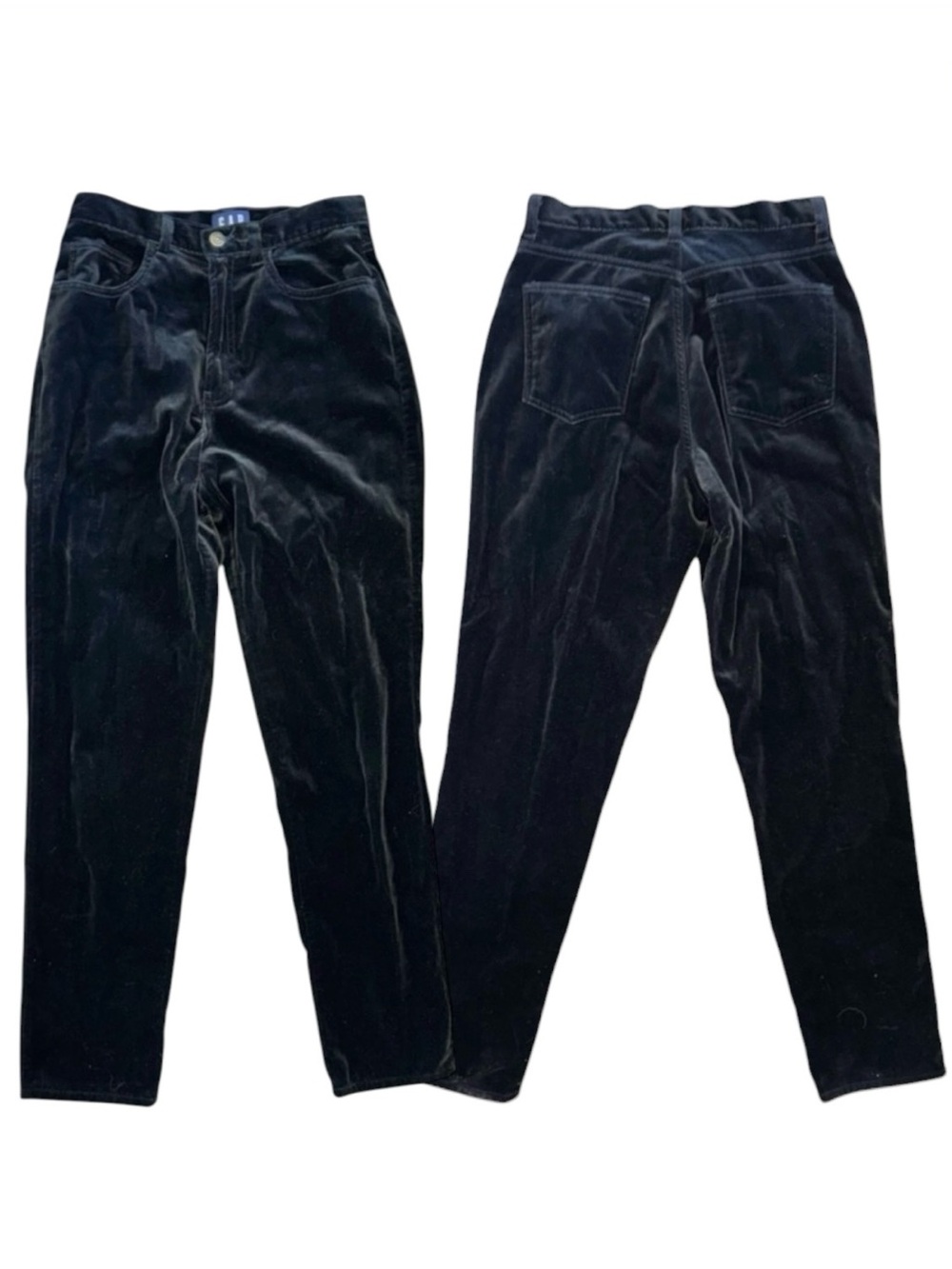 GAP Black Velvet Pants